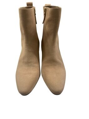 the J.Crew Suede Western Boots in Desert Sand